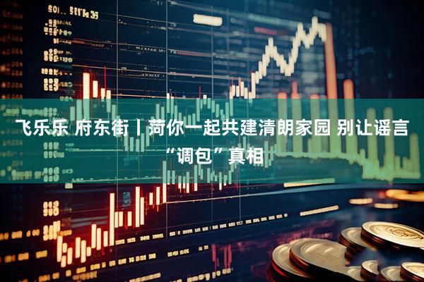 飞乐乐 府东街丨菏你一起共建清朗家园 别让谣言“调包”真相