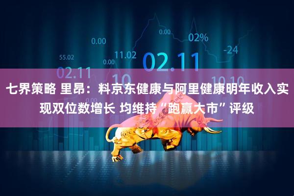 七界策略 里昂：料京东健康与阿里健康明年收入实现双位数增长 均维持“跑赢大市”评级